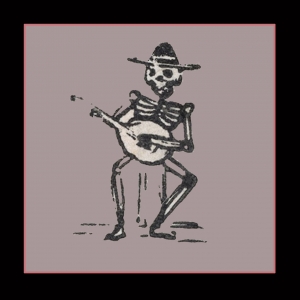 Skellington Playing A Banjo